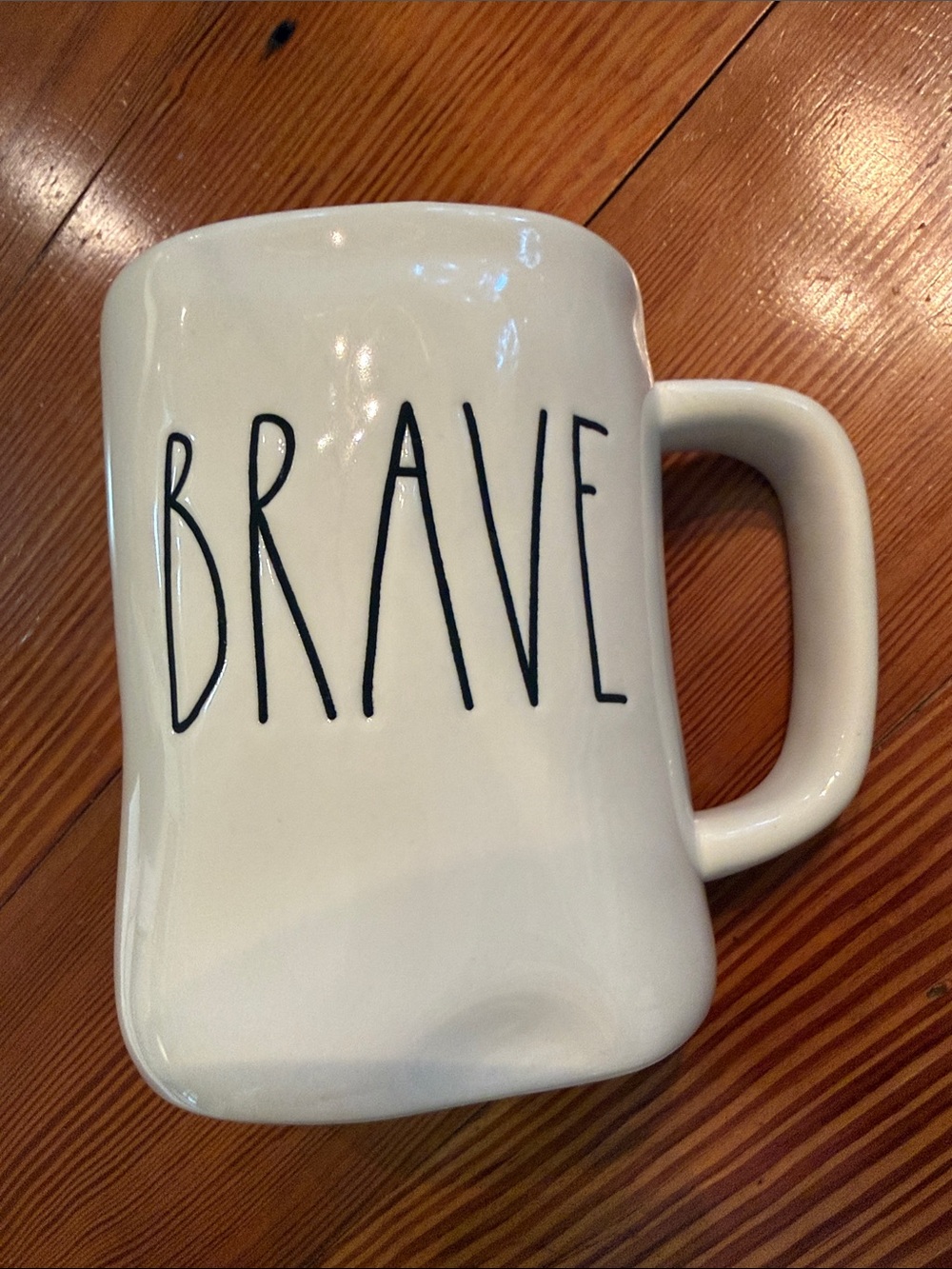Rae Dunn BRAVE Mug